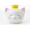 Bomboniera Battesimo Nascita Compleanno Profumatore Diffusore Gattino Porcellana Con Box