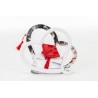 Bomboniera Laurea Cuore Laurea Tocco Pergamena Resina 14,5x12 CM