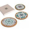 Bomboniera Solidale Matrimonio Sottopentola  Maiolica 3 assortiti Con Scatola