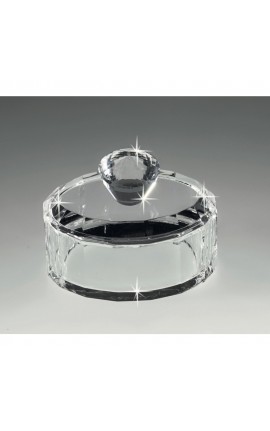 Bomboniera Matrimonio Scatolina Tonda In Cristallo Con Box RANOLDI