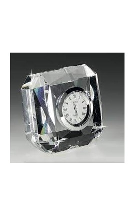 Bomboniera Matrimonio Orologio Quadrato In Cristallo Con Box RANOLDI