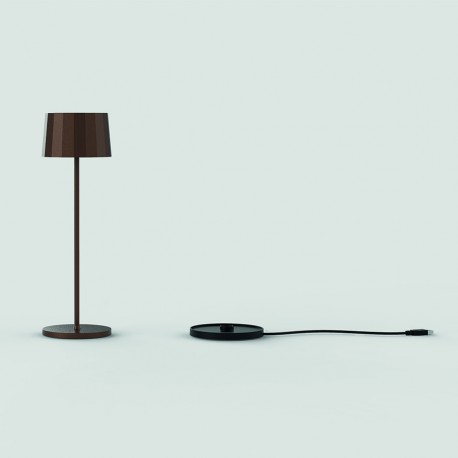 TWIGGY LESS LAMPADA TAVOLO CORTEN RIC. LED 2,2W IP65  Henriette