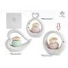 Bomboniera Matrimonio Profumatore Diffusore Tondo Cuore Con fiore Led Con Box