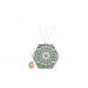 Bomboniera Matrimonio Profumatore Diffusore Cashmere Porcellana Multicolore h.14,5 Cm con Box