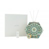Bomboniera Matrimonio Profumatore Diffusore Esagonale Cashmere Porcellana Multicolore h.20 Cm con Box