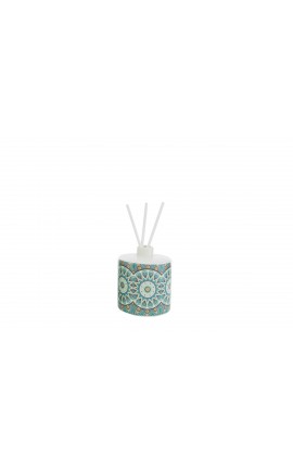 Bomboniera Matrimonio Profumatore Diffusore Tondo Cashmere Porcellana Multicolore con Box