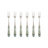 Bomboniera Matrimonio Utile Set 6 Pezzi Forchettine Cashmere Con Box
