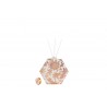 Bomboniera Matrimonio Profumatore Diffusore Esagonale Thai Flower Bianco e Oro Con Astuccio