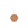 Bomboniera Matrimonio Profumatore Diffusore Esagonale Royal Carousel Con Astuccio h.14,5 Cm