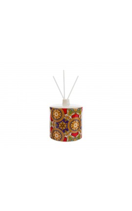 Bomboniera Matrimonio Profumatore Diffusore Tondo Royal Carousel Con Astuccio h.13,5 Cm