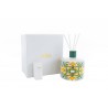 Bomboniera Matrimonio Profumatore Diffusore Tondo Costa Smeralda  Con Astuccio h.11 Cm