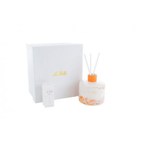 Bomboniera Matrimonio Profumatore Diffusore Porcellana flower Spritz Decoro Floreale Con Astuccio