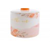 Bomboniera Matrimonio Profumatore Diffusore Porcellana flower Spritz Decoro Floreale Con Astuccio h.11 Cm