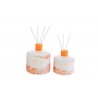 Bomboniera Matrimonio Profumatore Diffusore Porcellana flower Spritz Decoro Floreale Con Astuccio h.11 Cm