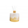 Bomboniera Matrimonio Profumatore Diffusore Porcellana Travel of Love Tema Viaggio Con Astuccio h.11 Cm