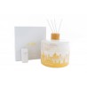 Bomboniera Matrimonio Profumatore Diffusore Porcellana Travel of Love Tema Viaggio Con Astuccio h.11 Cm