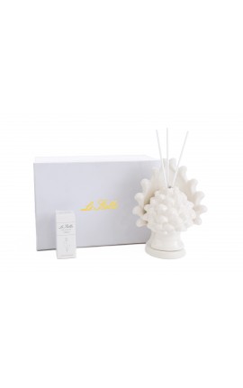 Bomboniera Matrimonio Profumatore Diffusore Pigna Porcellana Binco Con Astuccio