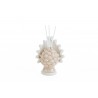 Bomboniera Matrimonio Profumatore Diffusore Pigna Porcellana Beige Con Astuccio