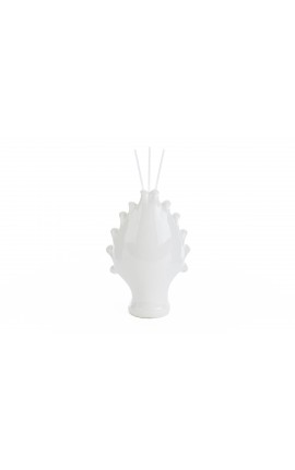 Bomboniera Matrimonio Profumatore Diffusore Pigna Porcellana Verde Led Con Astuccio