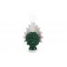 Bomboniera Matrimonio Profumatore Diffusore Pigna Porcellana Verde Led Con Astuccio