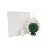 Bomboniera Matrimonio Profumatore Diffusore Pigna Porcellana Verde Led Con Astuccio