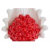 Bomboniera Matrimonio Profumatore Diffusore Pigna Porcellana Rosso Con Astuccio