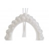 Bomboniera Matrimonio Profumatore Diffusore Pigna Porcellana Bianca Con Astuccio