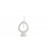 Bomboniera Matrimonio Profumatore Diffusore Pigna Porcellana Bianca Con Astuccio