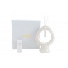 Bomboniera Matrimonio Profumatore Diffusore Pigna Porcellana Bianca Con Astuccio