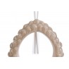 Bomboniera Matrimonio Profumatore Diffusore Pigna Porcellana Beige Con Astuccio H.15,5 Cm