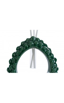 Bomboniera Matrimonio Profumatore Diffusore Pigna Porcellana Verde Con Astuccio