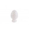 Bomboniera Matrimonio Pomo Pumo Porcellana Bianca 11xh.17 Cm