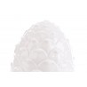 Bomboniera Matrimonio Pomo Pumo Porcellana Bianca 14xh.22Cm