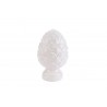 Bomboniera Matrimonio Pomo Pumo Porcellana Bianca 14xh.22Cm