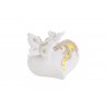 Bomboniera Matrimonio Cuore Farfalla Porcellana Led