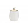 Bomboniera Matrimonio Scatola Porcellana Bianco e Oro 11xh.14 CM