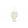 Bomboniera Matrimonio Profumatore Diffusore Mappamondo Globo Porcellana Con Astuccio 11x10xh.13 Cm