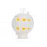 Bomboniera Matrimonio Profumatore Diffusore Mappamondo Globo Porcellana Con Astuccio 11x10xh.13 Cm