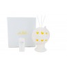 Bomboniera Matrimonio Profumatore Diffusore Mappamondo Globo Porcellana Con Astuccio 11x10xh.13 Cm