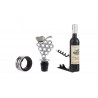 Bomboniera Matrimonio Utile Set 3 Pezzi Accessori Vino  Apribottibglie Cavatappi e Tappo  Con Astuccio