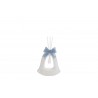 Bomboniera Battesimo Nascita Compleanno Profumatore Diffusore Campana Celeste Fiocco Con Astuccio