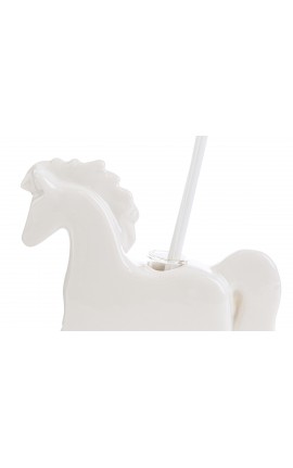 Bomboniera Battesimo Nascita Compleanno Profumatore Diffusore Cavalluccio Bianco Con Astuccio