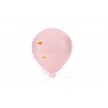 Bomboniera Battesimo Nascita Compleanno  Appendino Palloncino Led Porcellana Rosa
