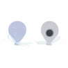 Bomboniera Battesimo Nascita Compleanno Calamita Magnete Palloncino Porcellana Celeste