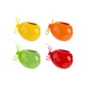 Bomboniera Battesimo Comunione Compleanno Vasetto Palloncino Porcellana 4 Colori Assortiti