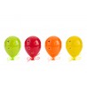Bomboniera Battesimo Comunione Compleanno Appendino Palloncino Porcellana 4 Assortiti 13X9,5Xh.6,5 Cm