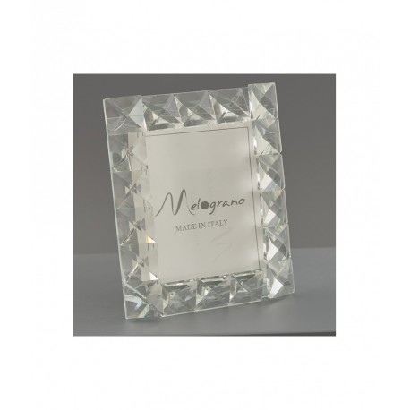 Bomboniera Matrimonio Portafoto in Cristallo 6x9 Cm Con Astuccio