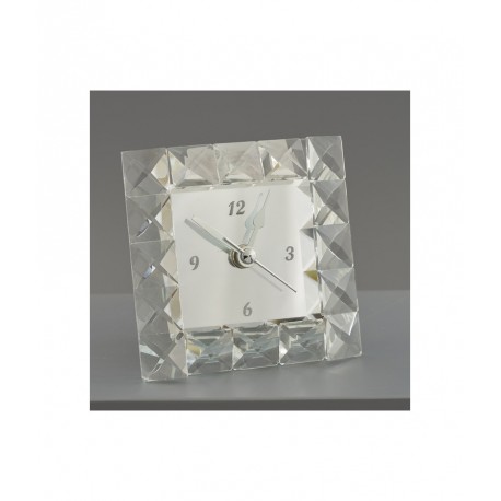 Bomboniera Matrimonio Orologio Cristallo Piccolo Con Astuccio