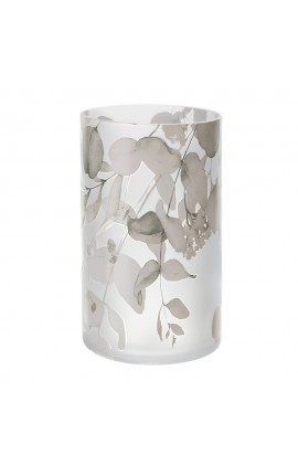 Bomboniera Matrimonio Vaso Vetro Botanic Rosa HERVIT