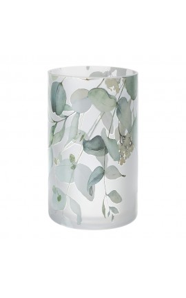 Bomboniera Matrimonio Vaso Vetro Botanic Verde HERVIT